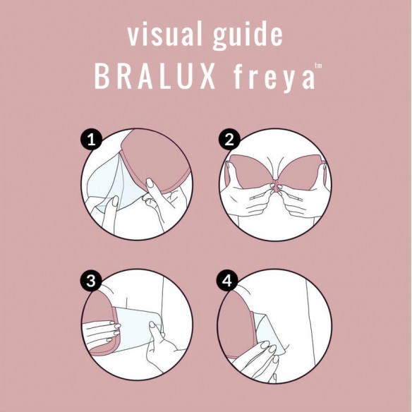 Bralux Freya - Underwired & Boost™ Cup Winged Stick On Bra