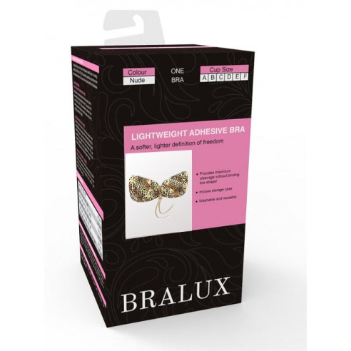 Fierce - Luxury Leopard Print Push Up Stick On Bra