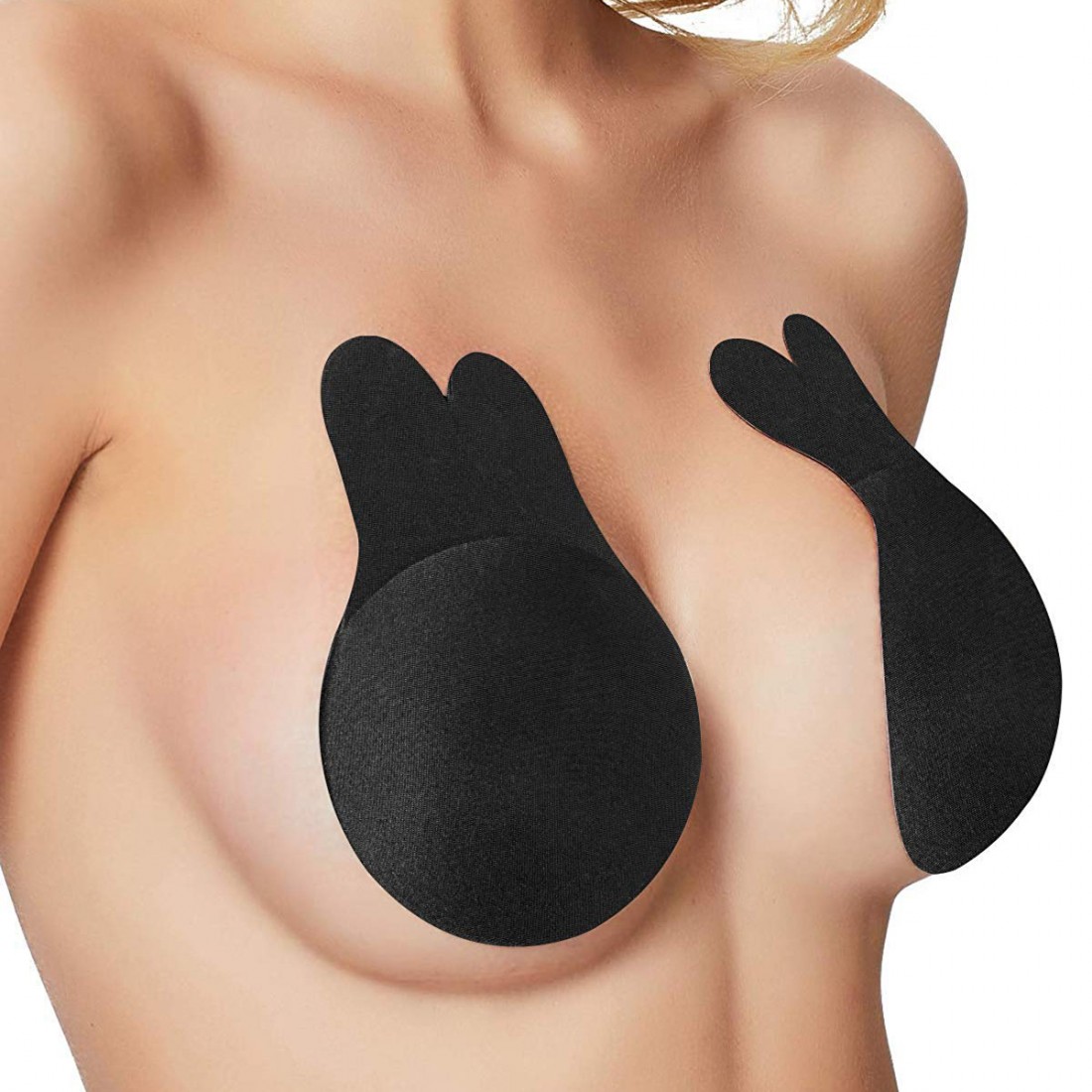 Bralux™ Seamless Fabric Breast Lifts - Black