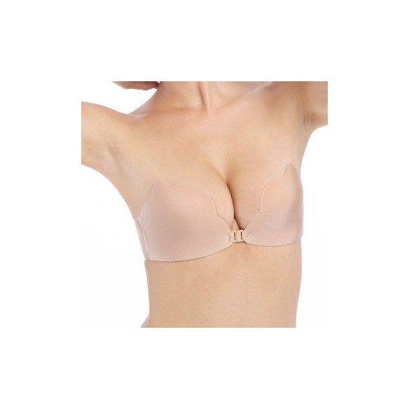 Abra - Luxury Winged Clear Strap Stick On Bra