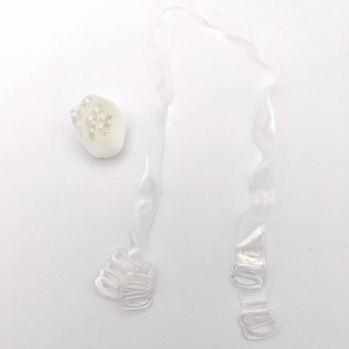 Invisible/Clear Shoulder Straps (2 pairs)