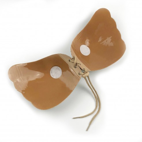 Astrid - Luxury Corset Drawstring Stick On Bra...