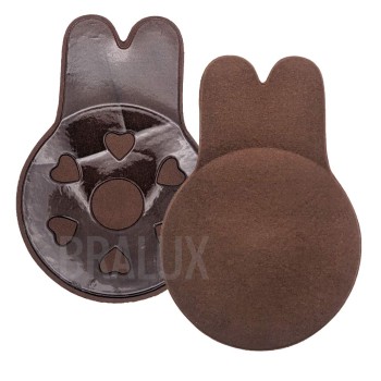 Bralux™ Seamless Fabric Breast Lifts - Brown 2