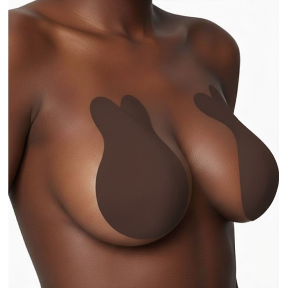 Bralux™ Seamless Fabric Breast Lifts - Brown