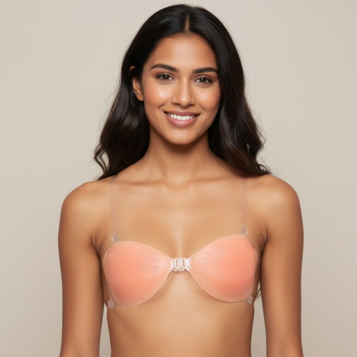 Gisele - Ultra Boost™ Silicone Sticky Bra With...