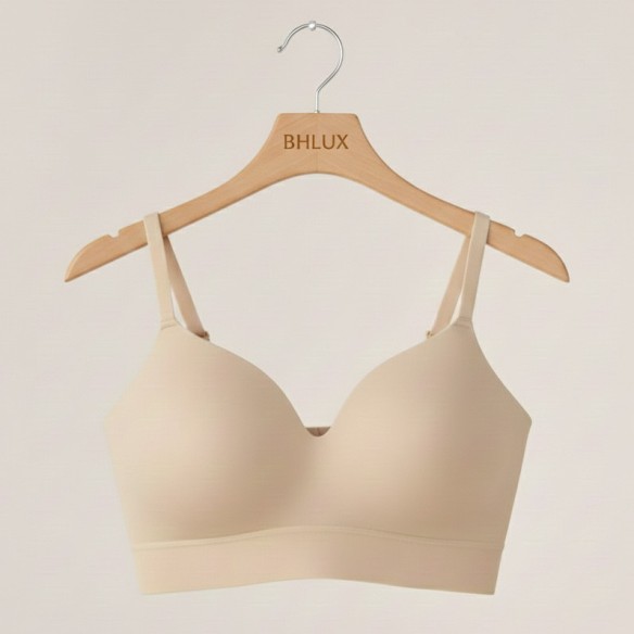 Elara Supportive Wireless Bra - Nude