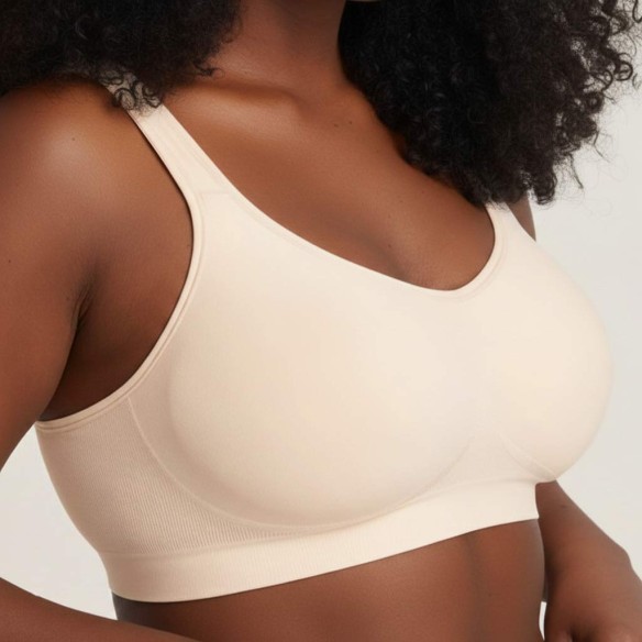 Luna Seamless Wireless Bra - Nude | Wireless Bra by Bralux