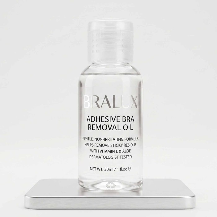 Bralux Adhesive Bra Removal Oil | Gentle Adhesive Remover