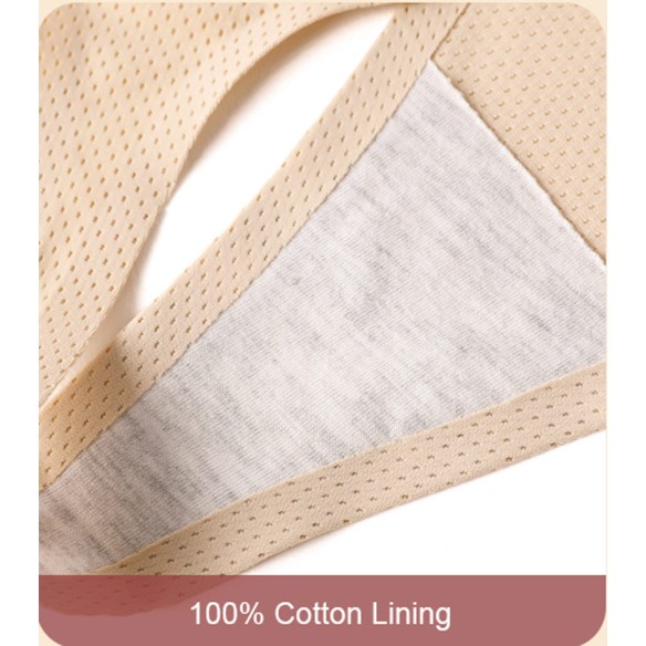 No VPL Seamless Thong (3 Pack) Breathable - Nude