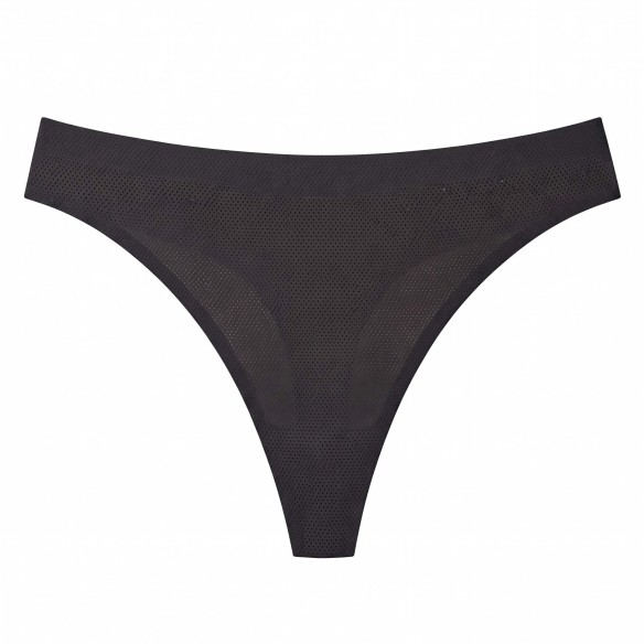 Breathable No VPL Seamless Thong (3 Pack) - Black