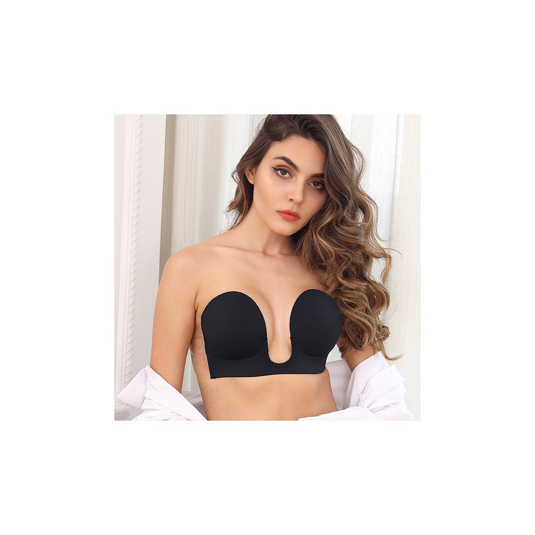 Ashley - Luxury Push Up Stick On Bra