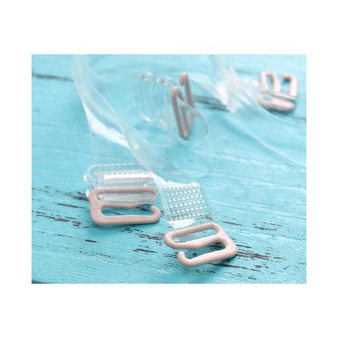 Allegra - Clear Strap Luxury Drawstring...