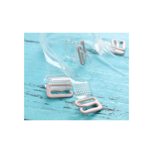 Allegra - Clear Strap Luxury Drawstring Adhesive Bra